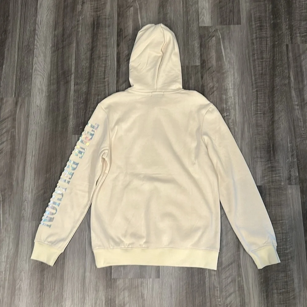 True Religion Foil Metallic Arch Hoodie - Small